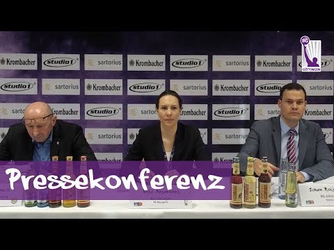 Pressekonferenz | BG Göttingen - EWE Baskets Oldenburg | 31.03.2019