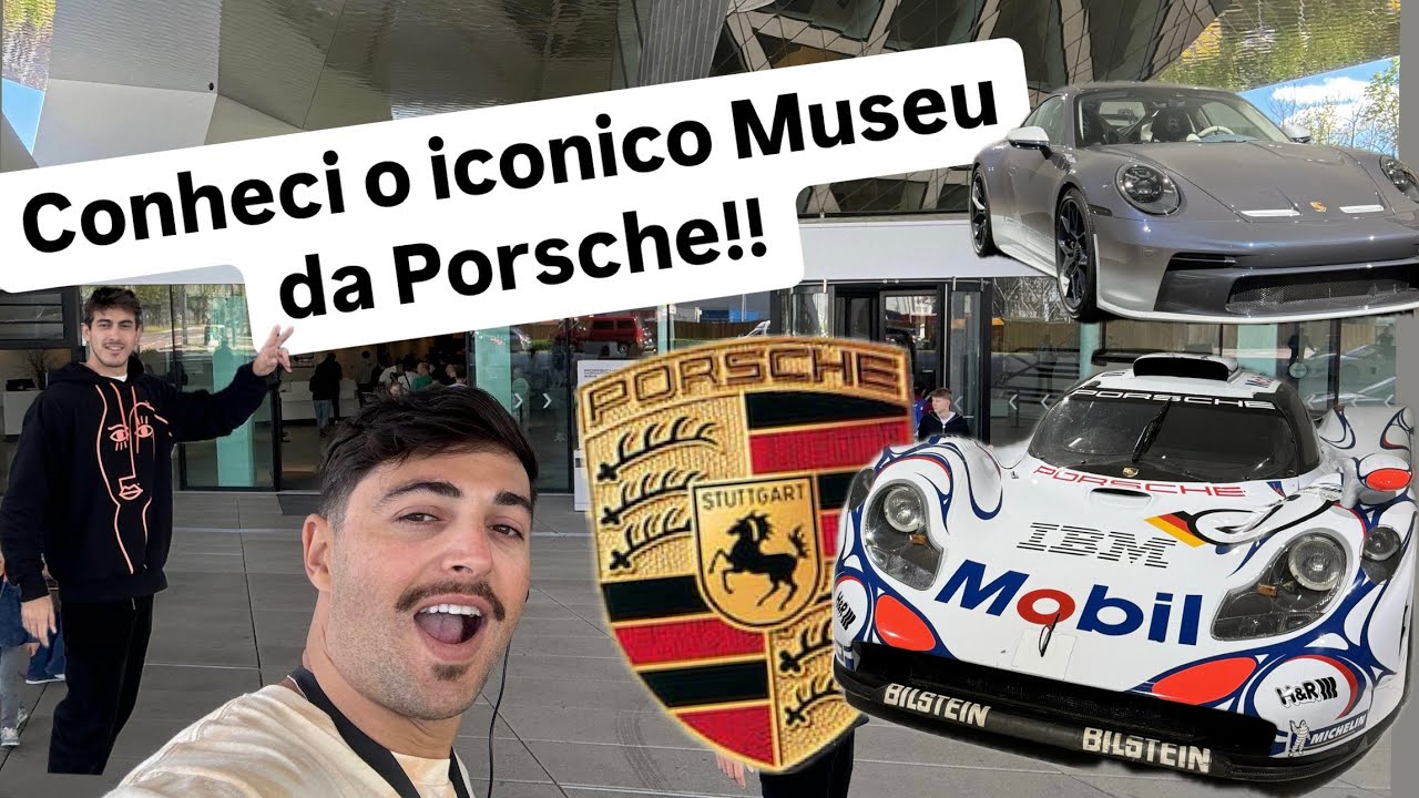 Conheci o ICÔNICO Museu da Porsche - Uma experiência INESQUECÍVEL !!