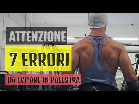 7 ERRORI GRAVI da EVITARE in PALESTRA ⚫ CONSIGLI per un ALLENAMENTO PERFETTO