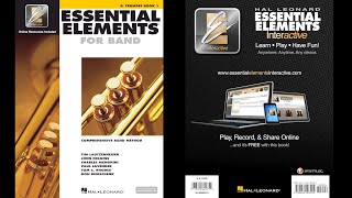 ESSENTIAL ELEMENTS FOR BAND - Vol. 1 - Trumpet - BOOK/AUDIO - ONLINE