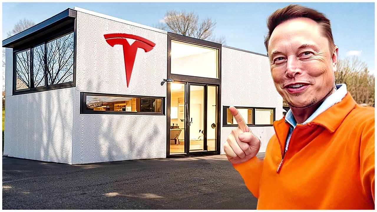 DISPONÍVEL NO BRASIL: Nova Casa Tesla De $10.000 de Elon Musk Está CHOCANDO Toda Indústria!