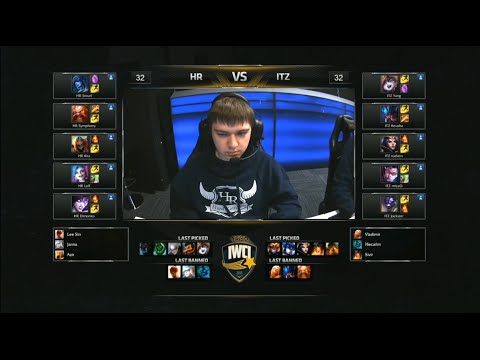 IWCI HR vs ITZ Game 3 Highlights (2015 International Wild Card Invitational Semifinals)
