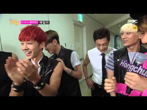 130803 BEAST & Ailee & INFINITE   Interview @Music Core