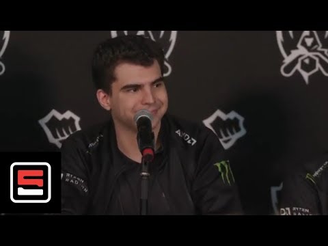 Highlights from Fnatic's press conference after beating Cloud9 in Worlds semifinals | ESPN Esports