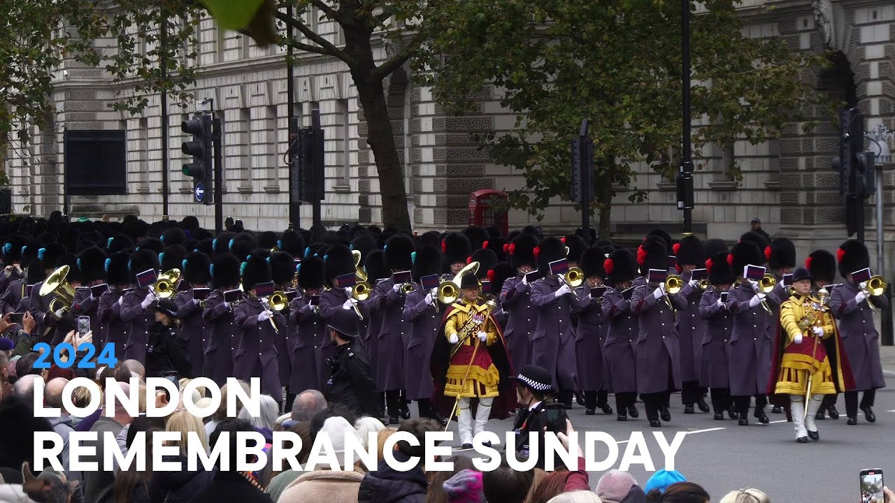 London Remembrance Sunday 2024