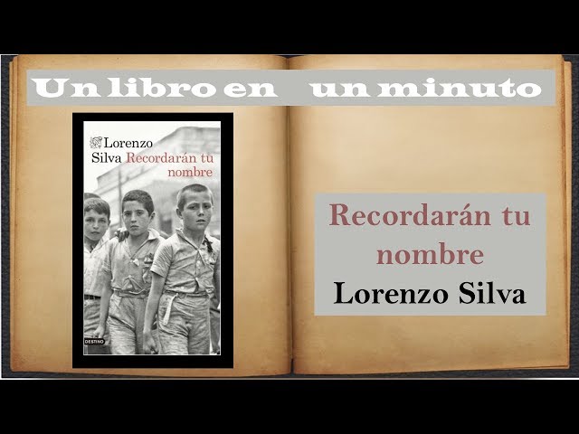 Vídeo relacionado con El nombre de los nuestros (Novela)