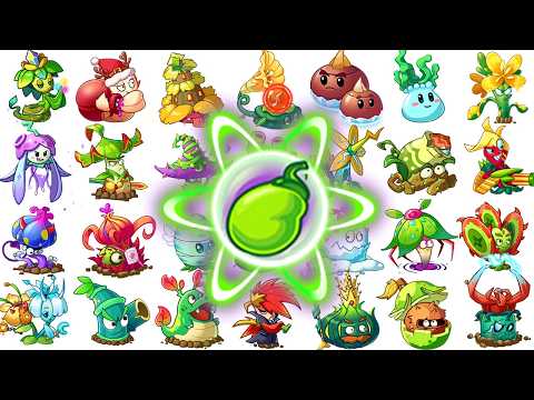 All New & Old Plants LEVEL vs Hamster Ball Zombies - Pvz 2 Chinese Version v3.8.2