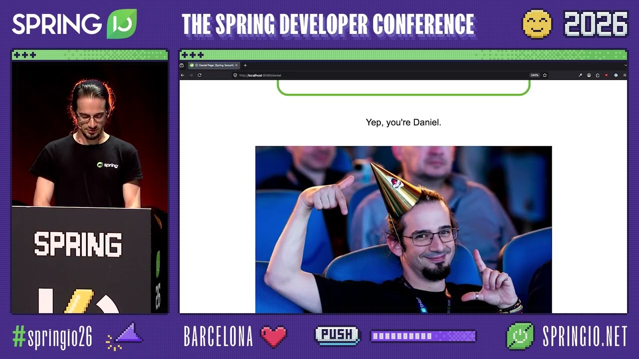 New in Spring Security 7: MFA, OAuth2 and more by Daniel Garnier @ Spring I/O 2026