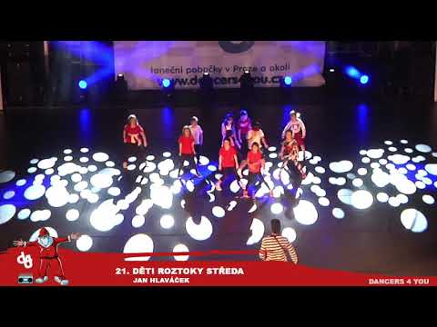 21. DĚTI ROZTOKY STŘEDA VÁNOČNÍ SHOW DANCERS 4 YOU 2018