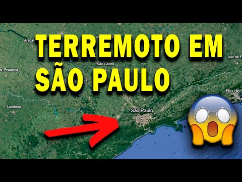 URGENTE! TERREMOTO EM SÃO PAULO HOJE? TERREMOTO EM PARAIBUNA - SP - TERREMOTO BRASIL 2024