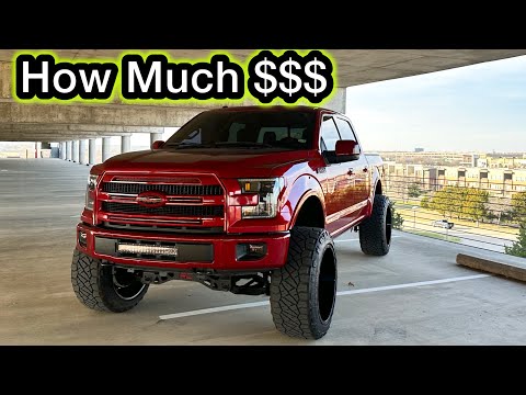 The Total Build Cost and Breakdown of My Lifted F150