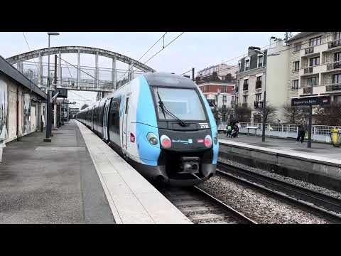 Ligne H du Transilien. Gare d'Enghien-les-Bains