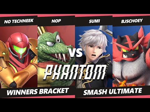 Phantom 2022 - No TechNeek & Nop Vs. Sumi & Bjschoey - SSBU Ultimate Tournament
