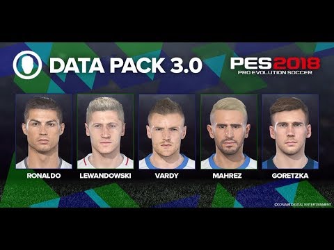 PES 2018 DATA PACK 3.0 Official Content (DLC 3.0)