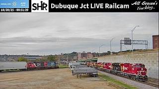 Dubuque Junction Live Railcam - Dubuque, IA #SteelHighway