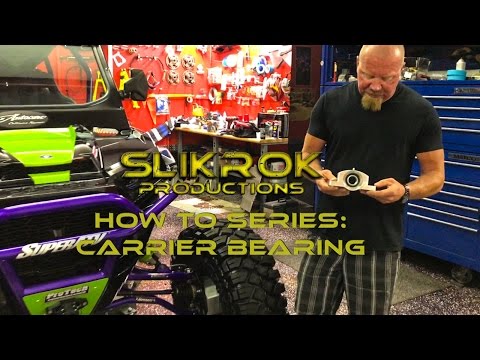 How to Install the New SATV HD Carrier Bearing! Polaris Rzr XPT 1000