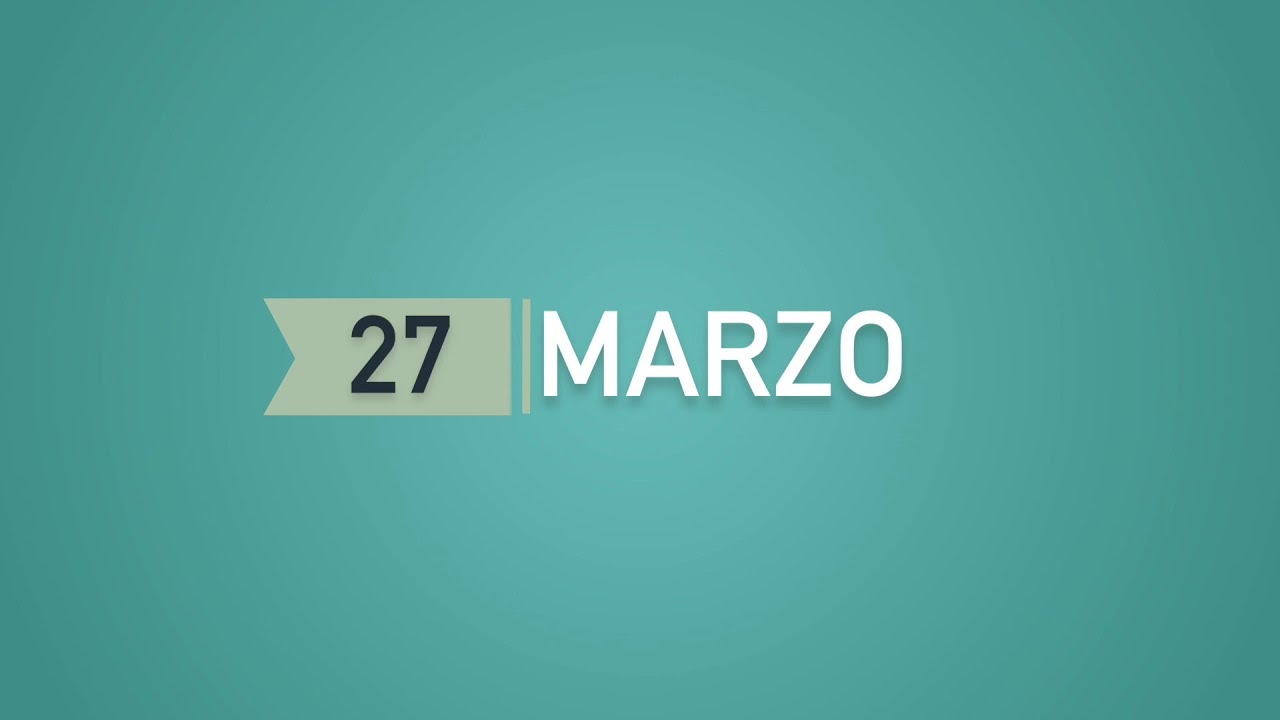 Meditazione Calendario “Parole di Vita” del 27 Marzo 2021