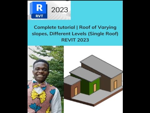 Revit 2023 - Sloped Roof