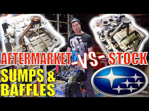 EJ SUMPS, BAFFLES & PICKUPS COMPARISON & HOW-TO - TIGWERKS & KILLER BEE vs STOCK