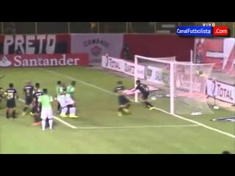 Vitória 0-1 Atlético Nacional Copa Sudamericana 16-10-2014
