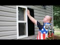 How to install vinyl shutters over vinyl siding
