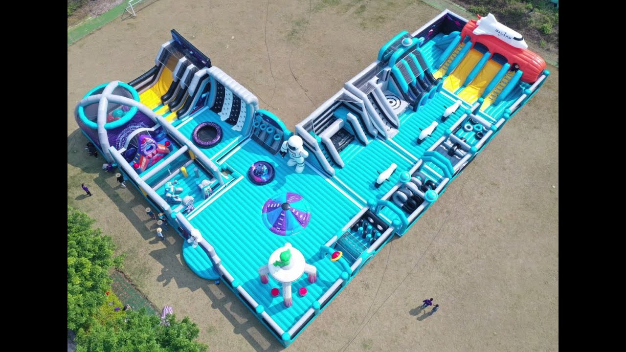 Large Space Theme Inflatable Park - Channal Inflatables