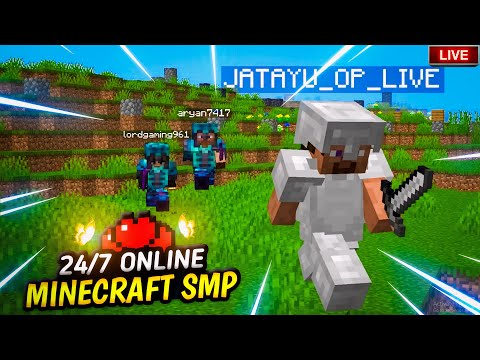Unstoppable Jatayu dominates Minecraft SMP! 🔥-op Live換