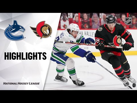 Canucks @ Senators 4/26/2021 | NHL Highlights