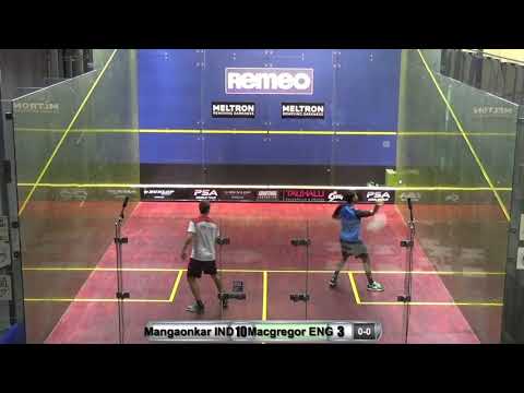 Remeo Open 2018: Mahesh Mangaonkar IND - Stuart Macgregor  ENG