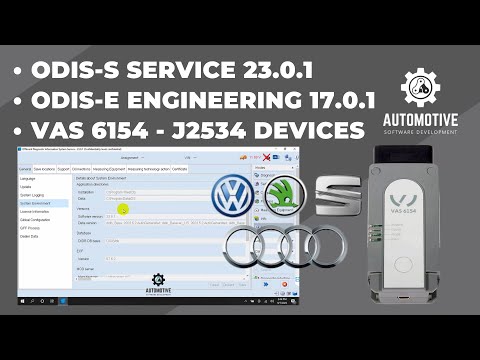 ODIS-S 23.0.1 | ODIS-E 17.0.1 | VAS 6154 - PASSTHRU J2534