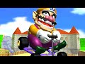 Mario Kart 64 50cc Mushroom Cup Grand Prix Wario Gameplay Nintendo 64
