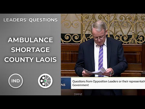 Brian Stanley: County Laois Ambulance Crisis - Demand Rapid Response
