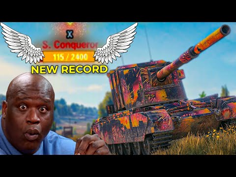 My New Alpha Damage Record in World of Tanks | FV4005 Stage II Gameplay