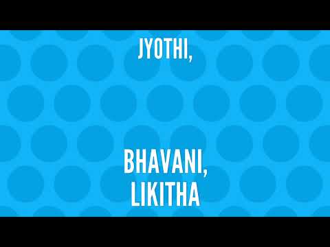 Yourname WhatsApp Status # Jyothi, Bhavani & Likitha || Rapchik Tech