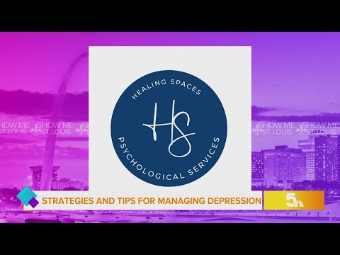 Strategies and tips for managing depression from Healing Spaces