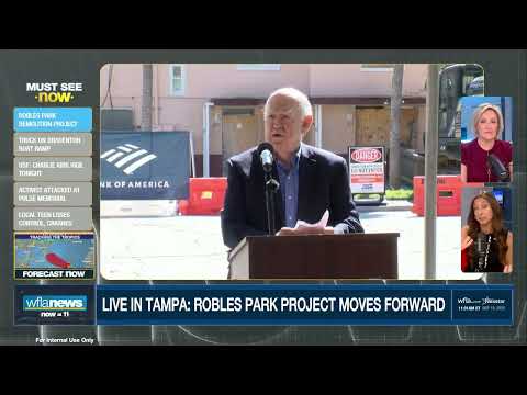 9/15/25 WFLA News Now at 11 - Robles Park Village Demolition