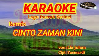 Download lagu Lagu kerinci karaoke 'CINTO ZAMAN KINI' mp3