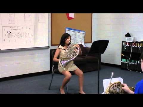 Ellyse Plays ADELE's SKYFALL - French Horn