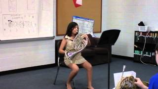 Ellyse Plays ADELE's SKYFALL - French Horn