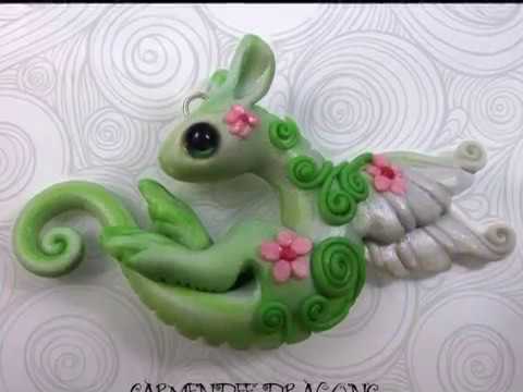 Carmendee Dragons Speed Sculpt Polymer Clay  Sakura Dragon