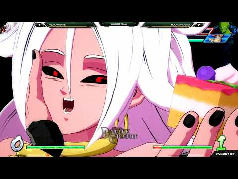 NLBC v.107 - Dragon Ball FighterZ WINNERS FINAL - Necro Undine vs Hookganggod [1080p/60fps]