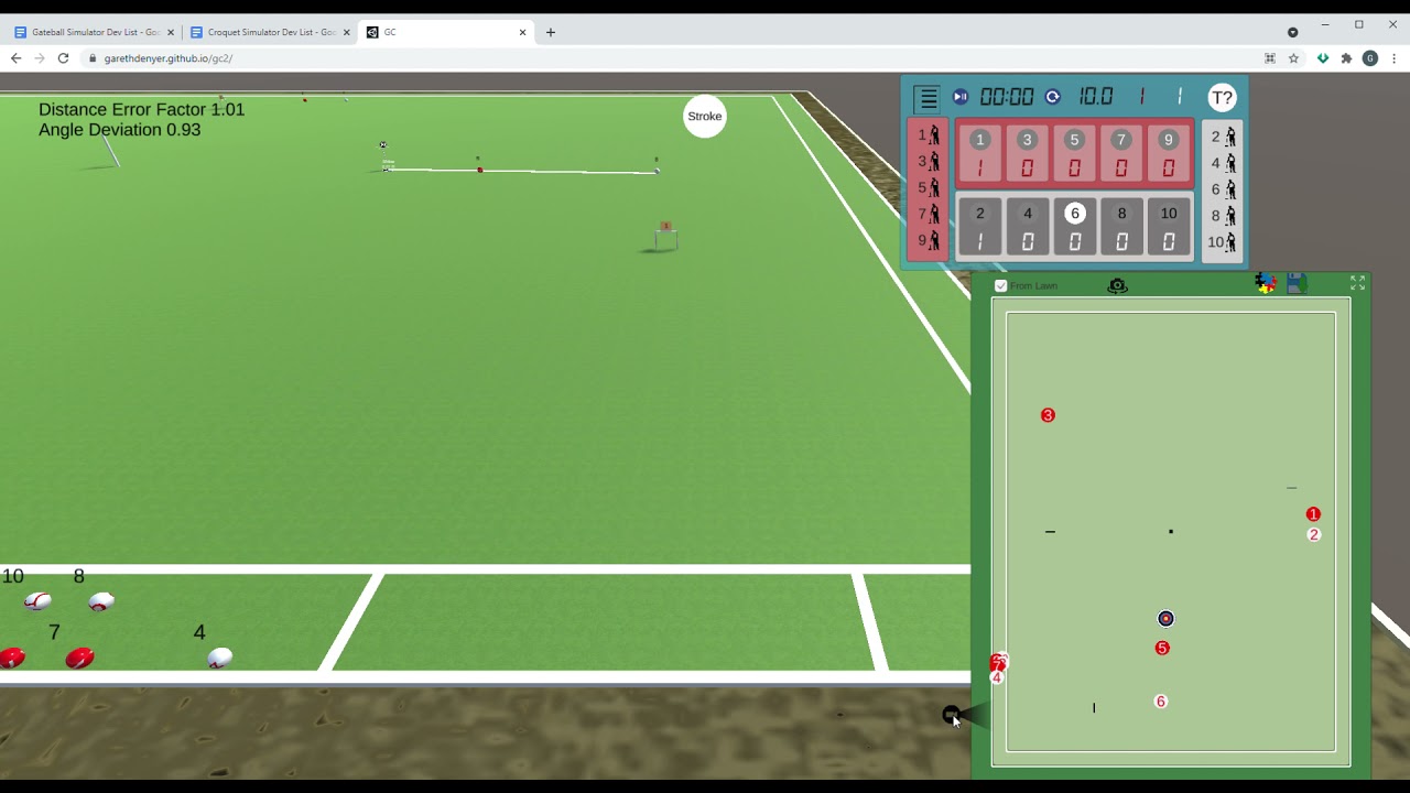 Gateball Simulator - Full Description
