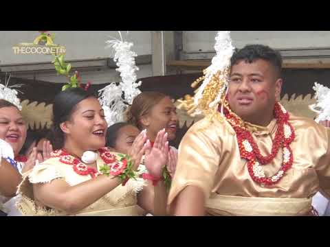 Polyfest 2018 - Tonga Stage:  Otahuhu College Lakalaka