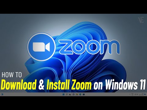 Install Zoom App in Windows 11 | How To Download & install zoom on windows 11 (Quick Tuto)