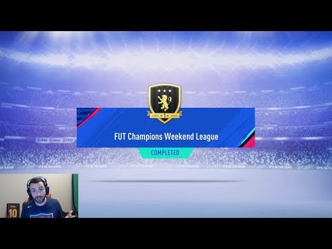 100K PULL! GOLD 1 FUT CHAMPS REWARDS!! Fifa 19 pack opening weekend league