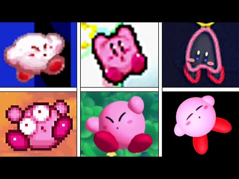 Evolution Of Kirby Falling To His Death (1992-2026)