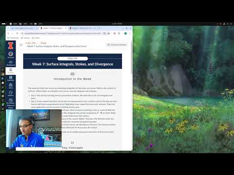 Aidan Andrews | studying & working | calc 3