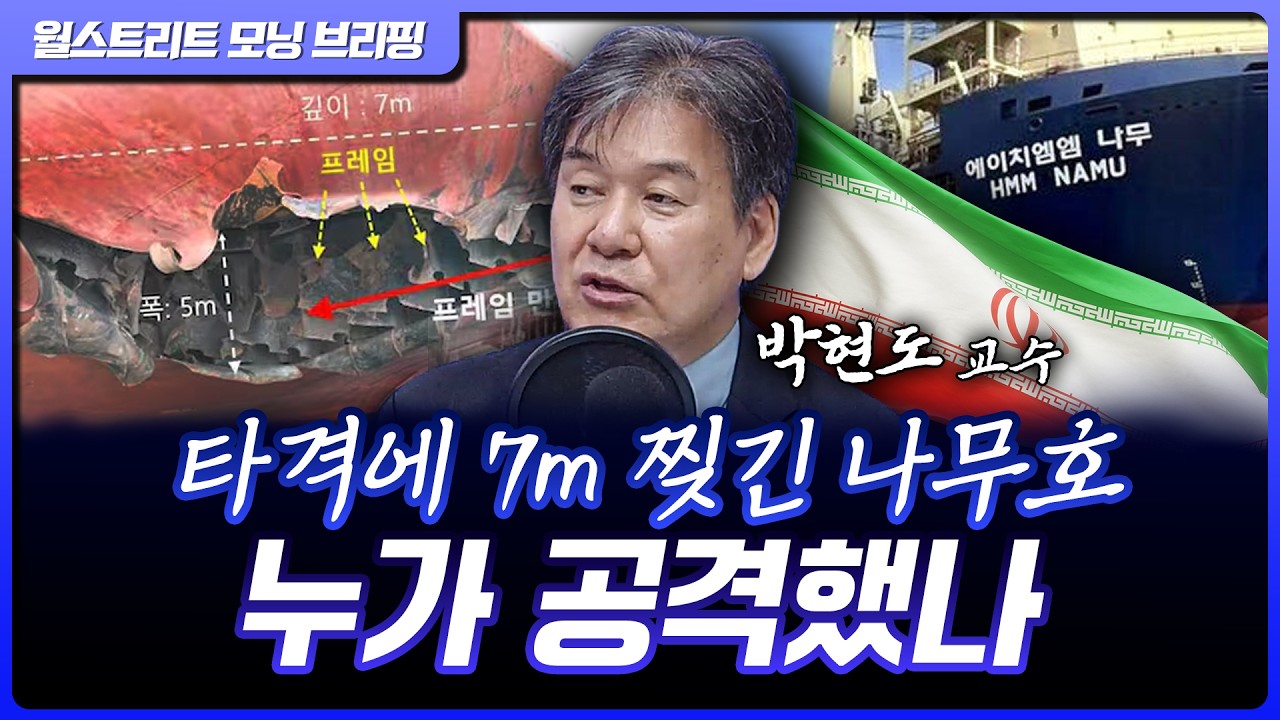 나무호 때린 ’미상 비행체’…과연 누구의 소행인가? | 박현도 서강대 유로메나연구소 교수 [글로벌 인?