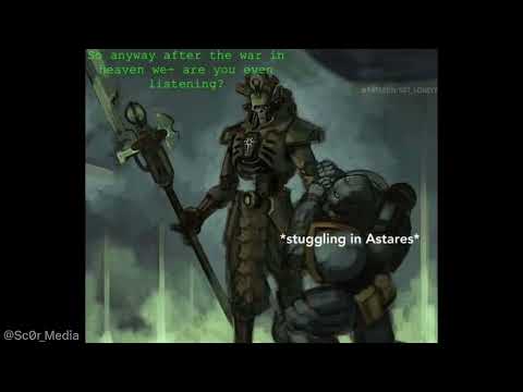 Warhammer 40k Comic Dub - A Necron explains his LORE