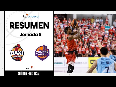 Resumen BAXI Manresa 92 - Zunder Palencia 91 (J5)